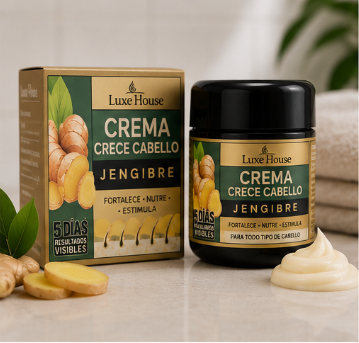 HairUp Crema de Jengibre para Cabello Fuerte