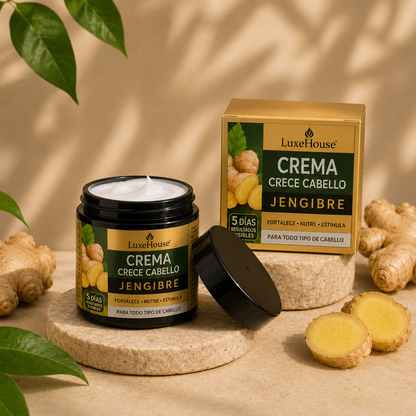 HairUp Crema de Jengibre para Cabello Fuerte